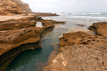 The water canal at Gericke's Point