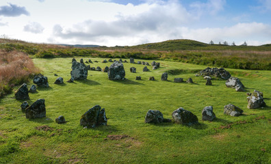 Beaghmore stone circles in Ireland