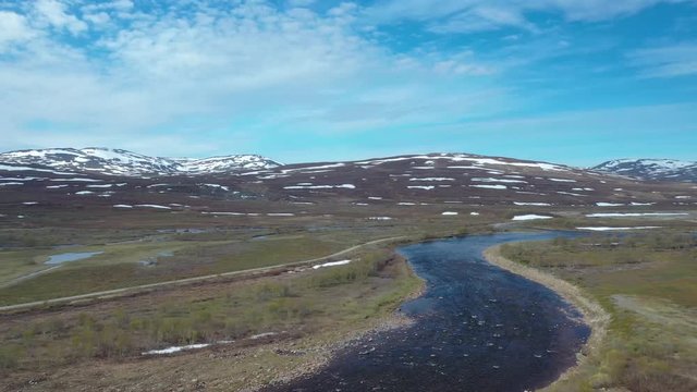 Fluss in Finmark