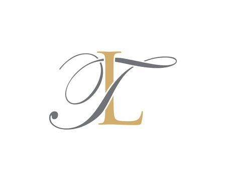 TL or LT LEtter Logo Icon 003