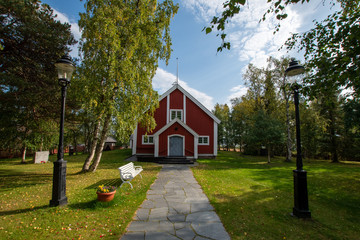 Sweden Kiruna Church aurora Northern lights - 302241669