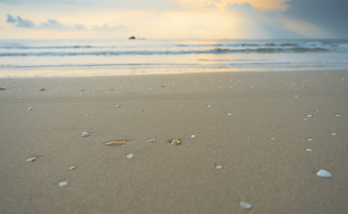 Fototapeta na wymiar Sea sand.