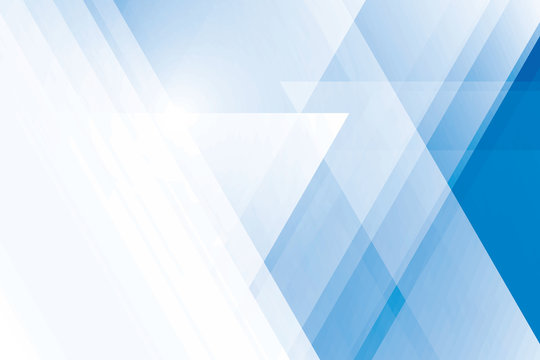 Abstract geometric blue and white color background. Vector, illustration.	