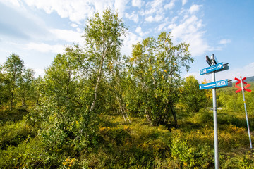 Sweden Abisko national park hiking Kings road