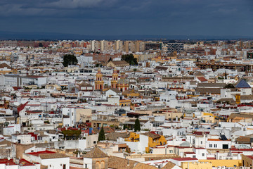 View of Siviglia from above
