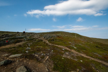 Fototapeta premium Sweden Abisko national park Aurora sky station