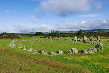 Beaghmore stone circles in Ireland