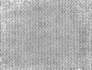 Small uneven spots and particles of debris. Abstract vector texture.  Distressed uneven background. Grunge texture overlay with fine grains isolated on white background. Vector illustration. EPS10.