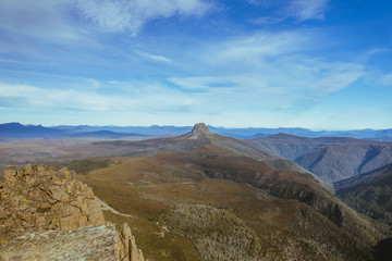 in the tasmanien mountains