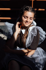 Fototapeta na wymiar portrait of young woman