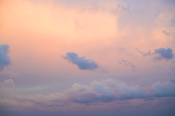 Fototapeta na wymiar Purple sky at sunset on sea in Bulgaria-Nessebar