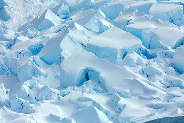 Fototapeta na wymiar Neko Harbor Glacier - Antarctic Peninsula - Antarctica