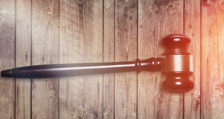 Justice Scales, gavel and books, law and justice concept