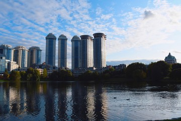 view of river and city