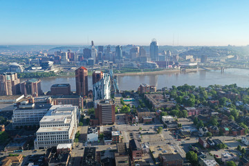 Cincinnati Aerial Skyline