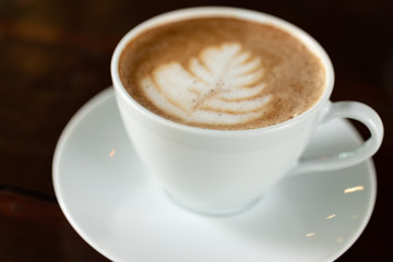 Coffee cup in the morning for charge your energy, image use for food and beverage business concept