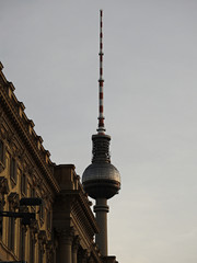 Fototapeta na wymiar Berlin TV tower