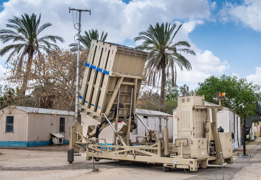 Iron Dome Air Defence Missile System Presented At Hatzerim Israel Airforce Museum