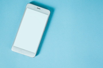 smart phone on the desk
