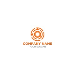 H Horizon Logo Design Vector
