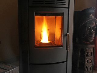 Poêle à granulés de bois	