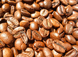 roasted coffee beans, can be used as background