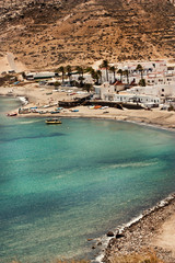 Pueblo de las Negras, en Almería, España