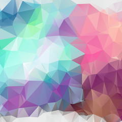 Fototapeta premium Abstract geometric triangulation background. Mobile wallpaper app