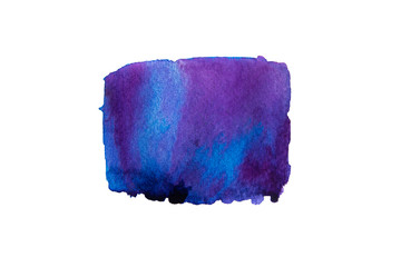abstract water color dark purple and blue