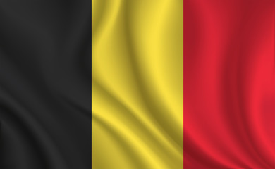 Belgium Flag background