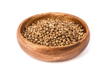 Whole cilantro coriander seed spice herb for cooking