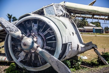 Pearls Old Abandened Airport, Airplane, Aeroplane - Grenada 