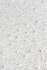 Snow background made from flour and sugar pearls