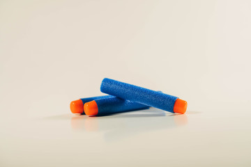 blue toy darts