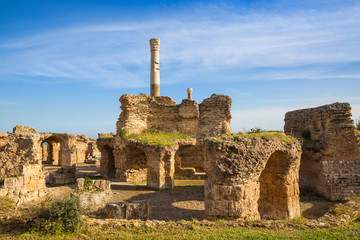 Tunisia, Tunis, Carthage, Antonine Baths