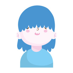 cute little boy character portrait, children
