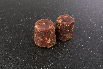 Tiny cute baby piloncillo sugar cones for hispanic cooking