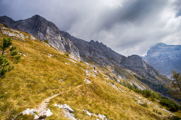 Obraz premium Julian Alps in Slovenia landscape