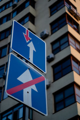 road sign