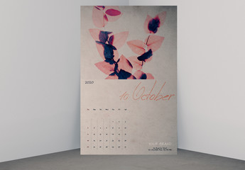 Art Calendar Layout