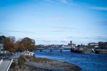 bridge over the river Shannon, Limerick, Ireland