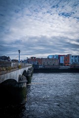 Bridge over River Shannon, Limerick Ireland
