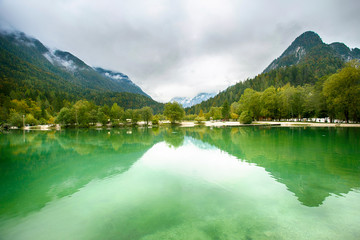 Lake Jasna in Kranjska gora, Slovenia