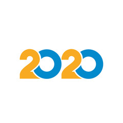 happy new years 2020 Logo vector template eps for your company, industry purpose ready to use