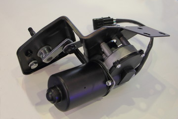 Car wiper motor, electrical engine with gearbox spare part
