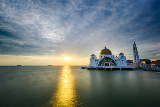 Mosque in Melaka, Malaysia