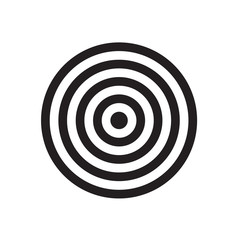 Simple Vector Distorted Linear Geometric Shape. Trendy Universal Object