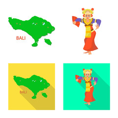 Isolated object of and travel sign. Collection of and traditional stock symbol for web.