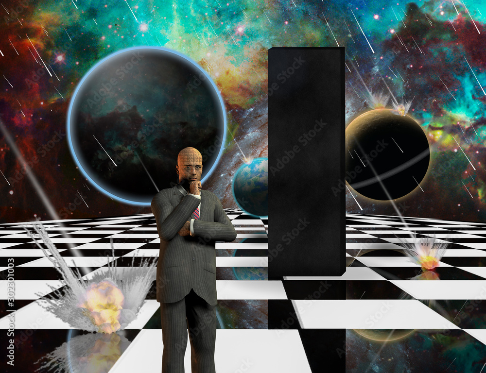 Poster omnipresent thoughts