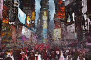 Obraz na płótnie Canvas Times Square New York
